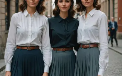 Idealna bluzka do plisowanej spódnicy? Odkryj sekrety stylu!